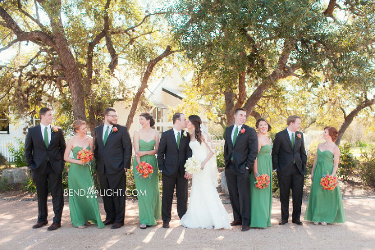 6-green-orange-colors-wedding-photos-hofmann-ranch-in-castroville-tx