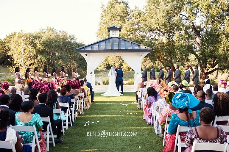 Outdoor wedding ceremony venues in San Antonio