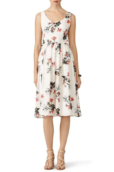 vory Petals Dress by BB Dakota for $30 - $45 only at Rent the Runway